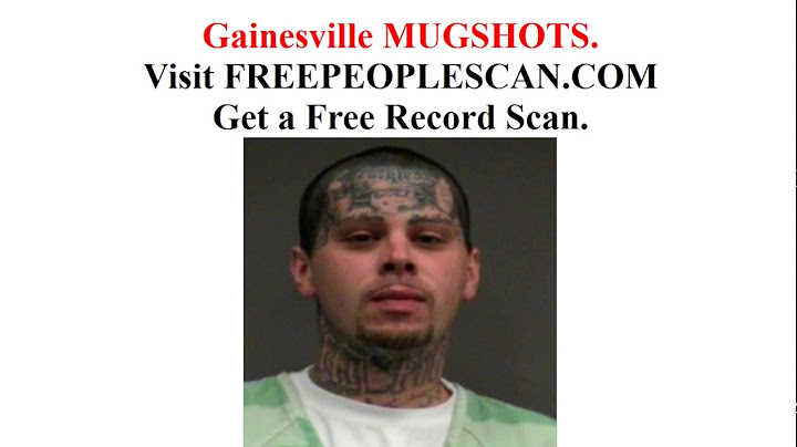 Mugshots in gainesville florida