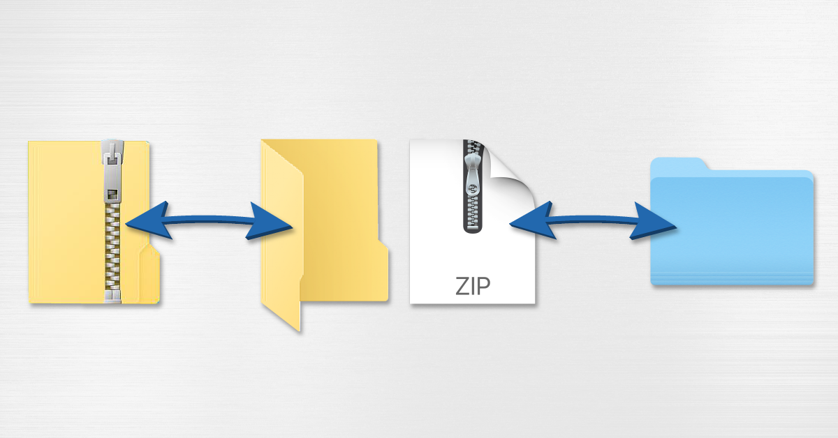 How can i zip a file