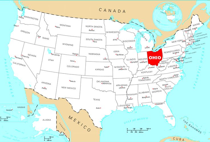 Is ohio the heart of america