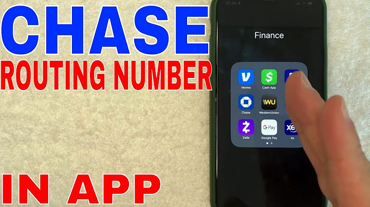 Routing number nyc chase