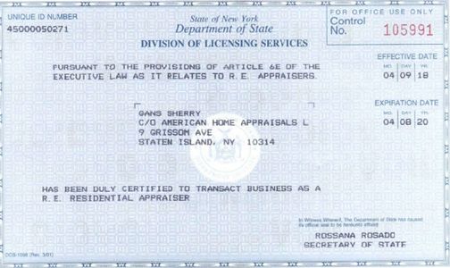 New jersey appraiser license lookup