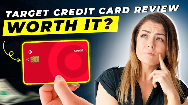 Benefits of a target credit card