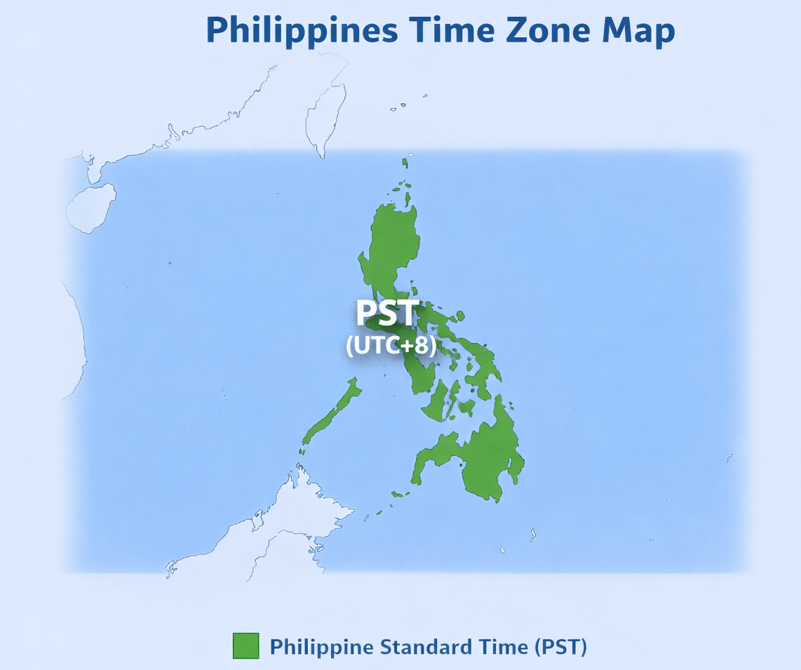 What is the ph time zone