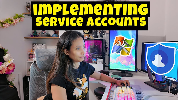Utilities and Local Service Accounts