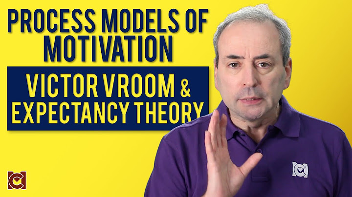 Vroom expectancy theory motivation source