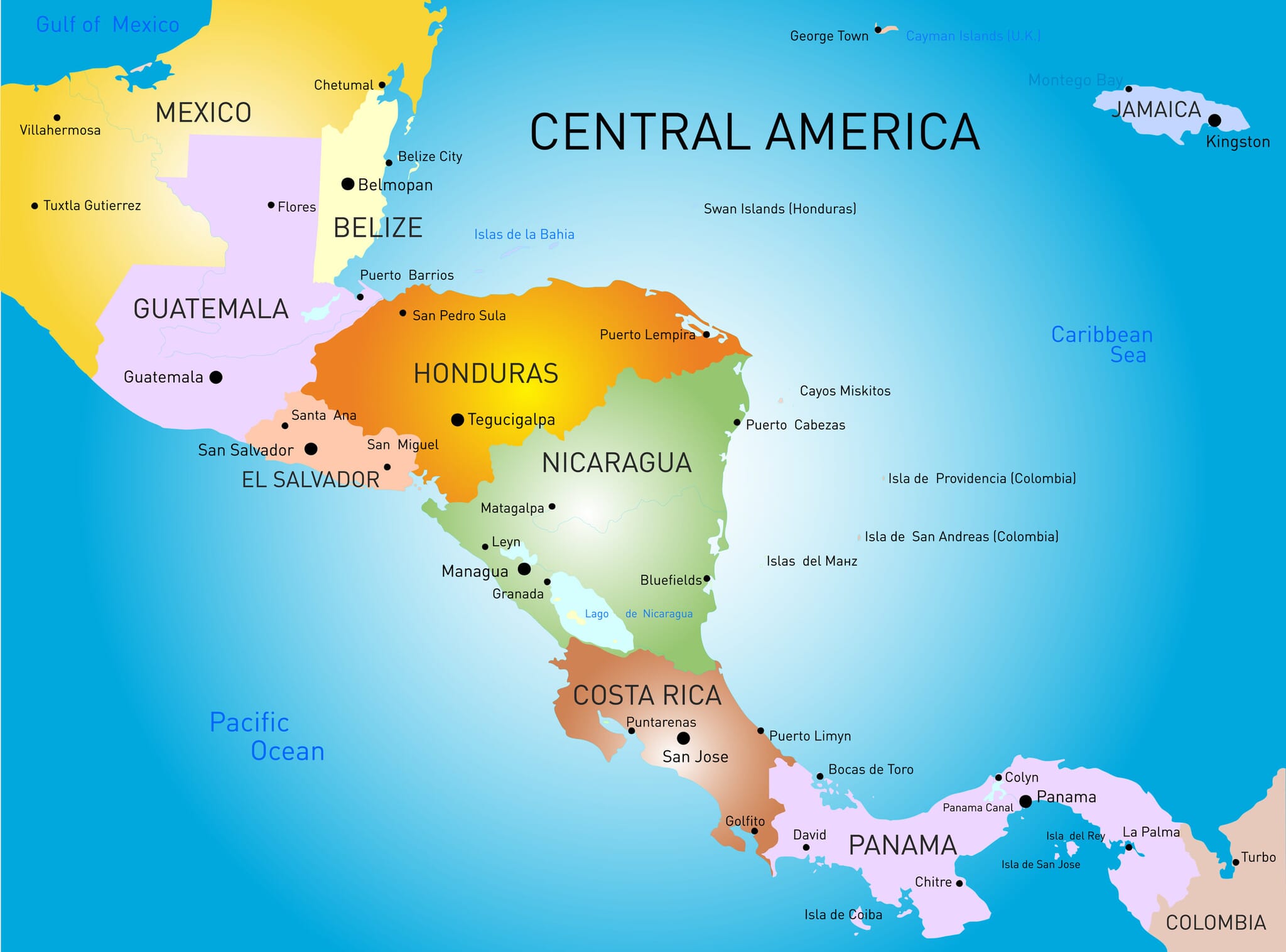 Is costa rica in american