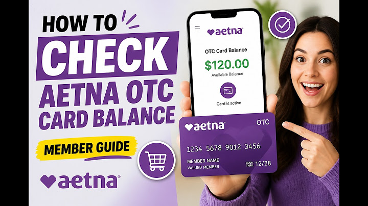 Cvs aetna otc order online login balance
