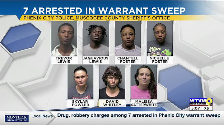 Phenix city al mugshots
