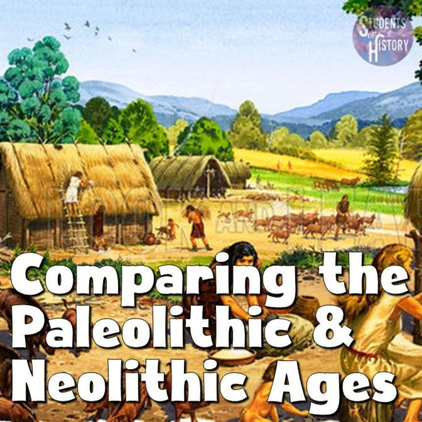 Paleolithic neolithic age