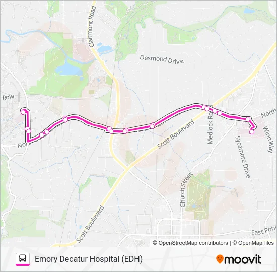Emory shuttle routes