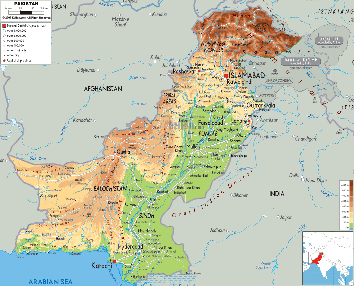 Geography of pakistan