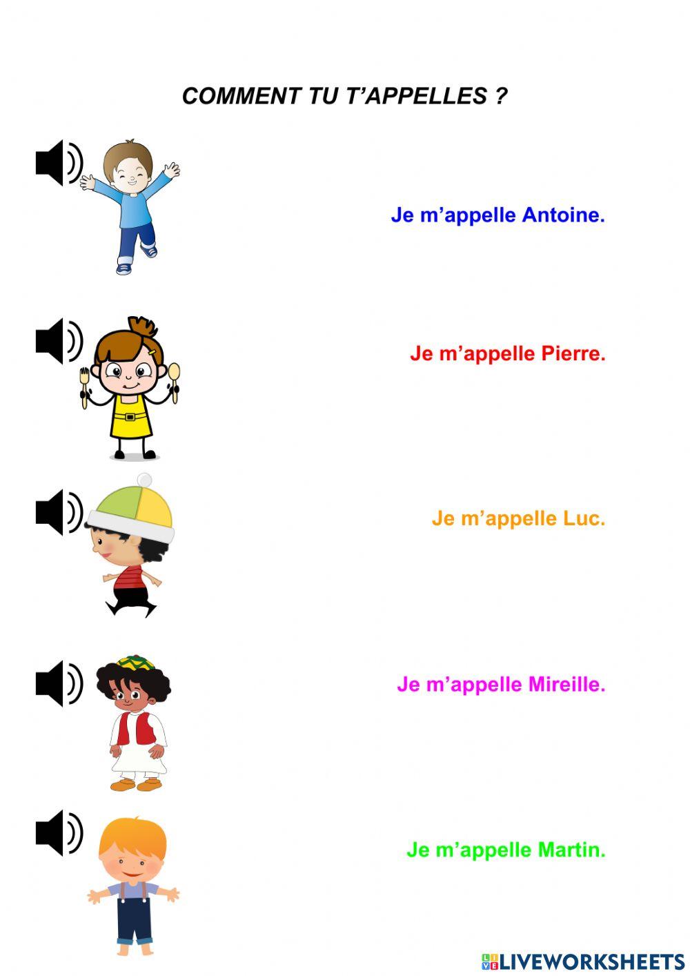 J'me appelle