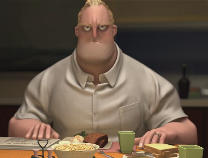 Mr incredible stare