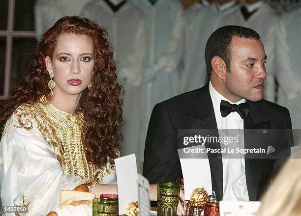 Wife of king of morocco