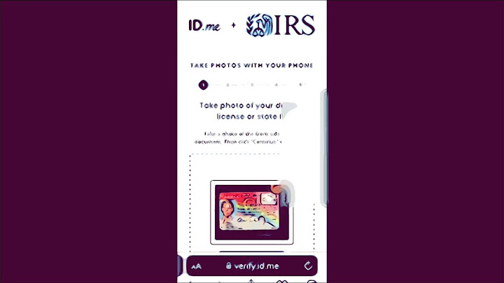 Real id irs