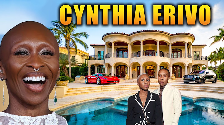 Where does cynthia erivo live now