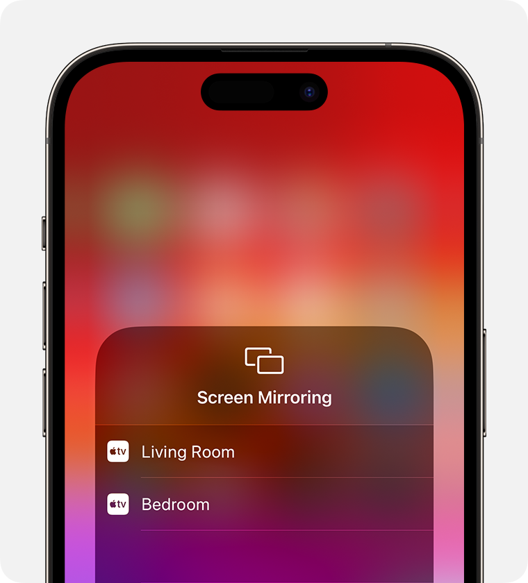 Iphone mirrioring