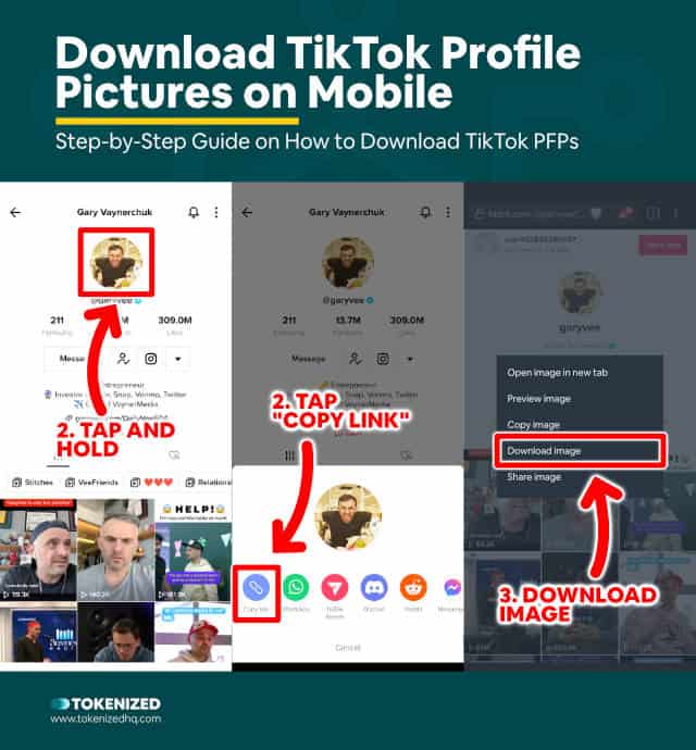 Tiktok profile picture download