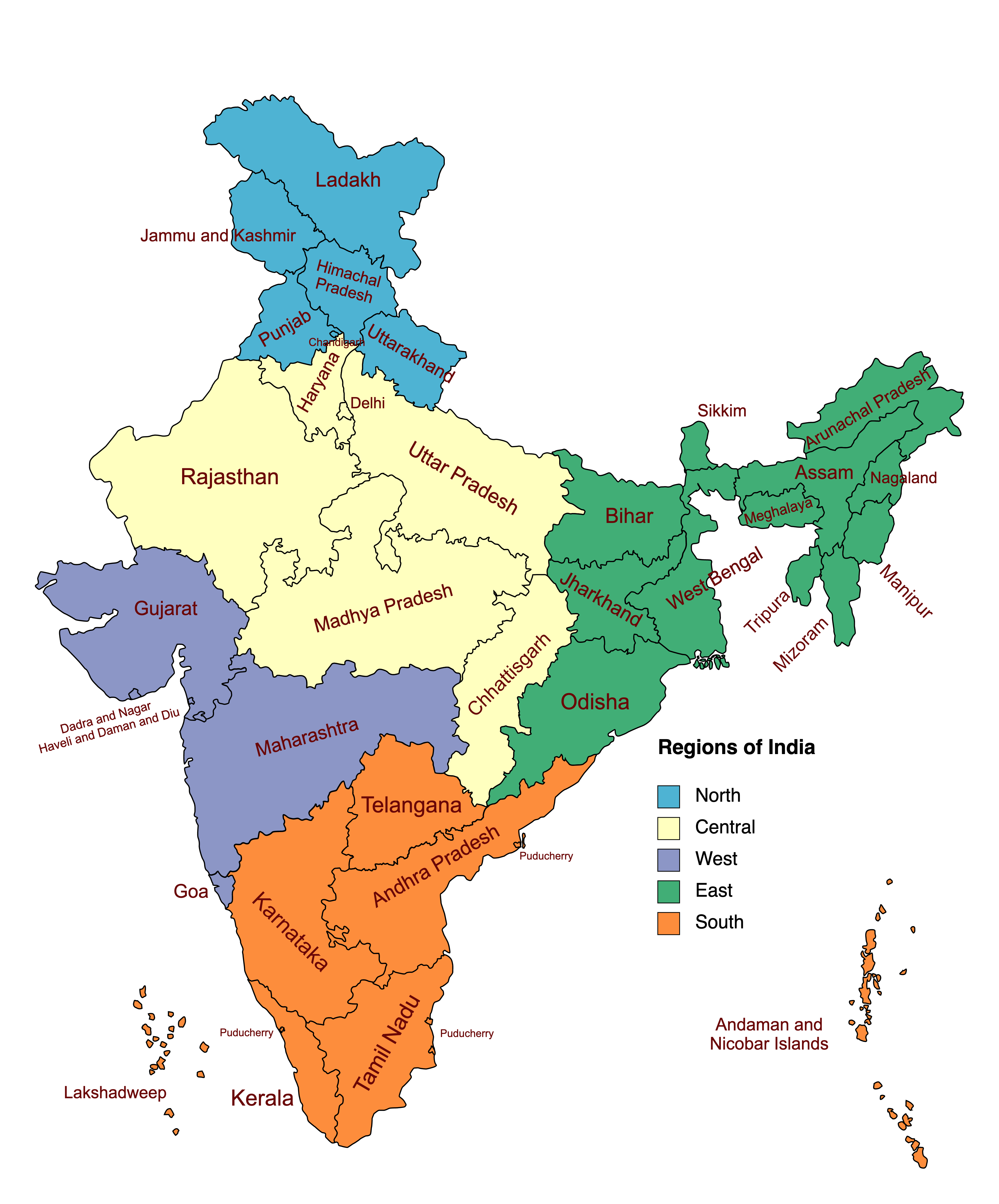 Indian region