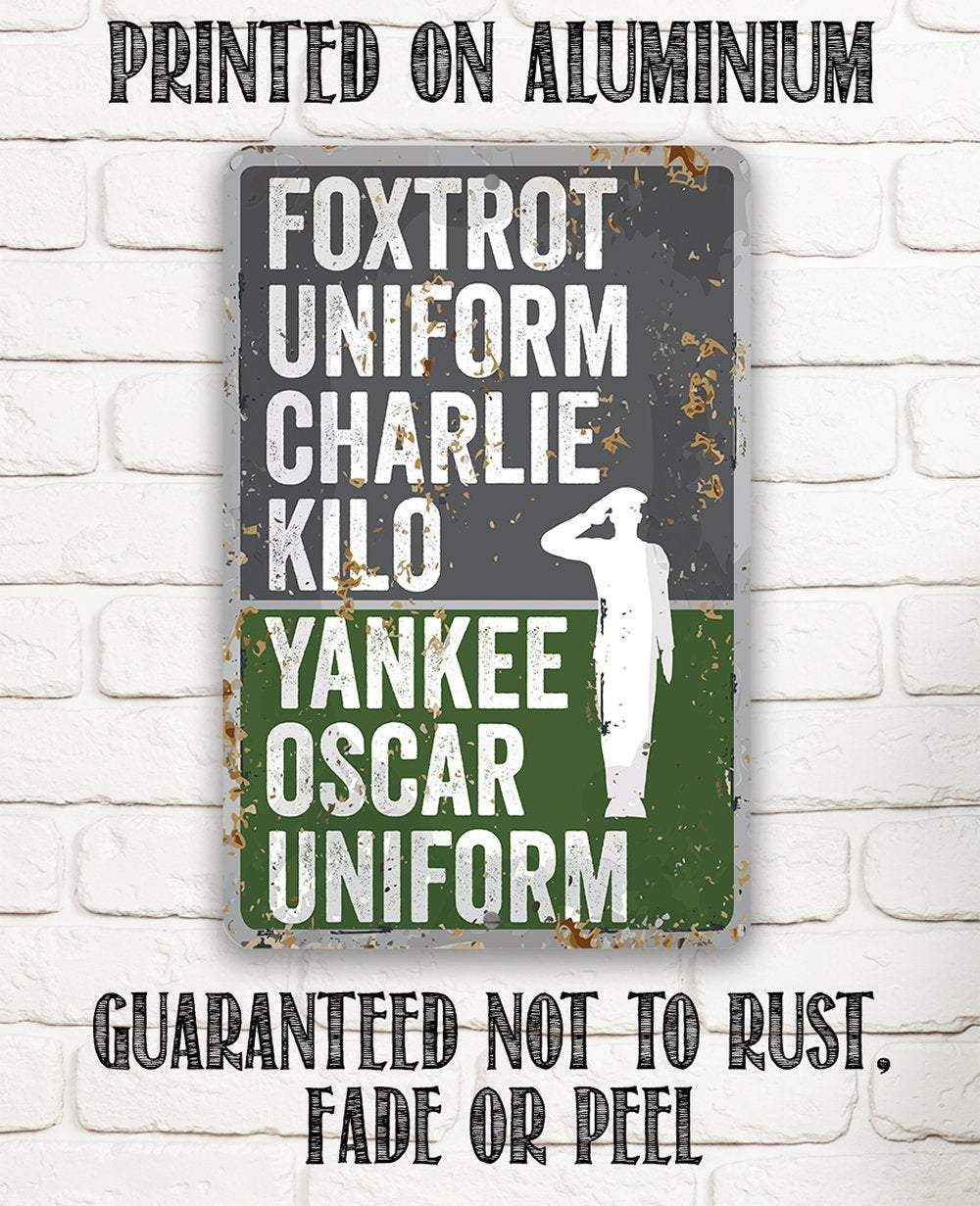 Foxtrot uniform charlie kilo meaning