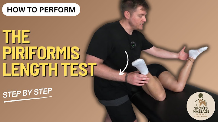 Piriformis length test