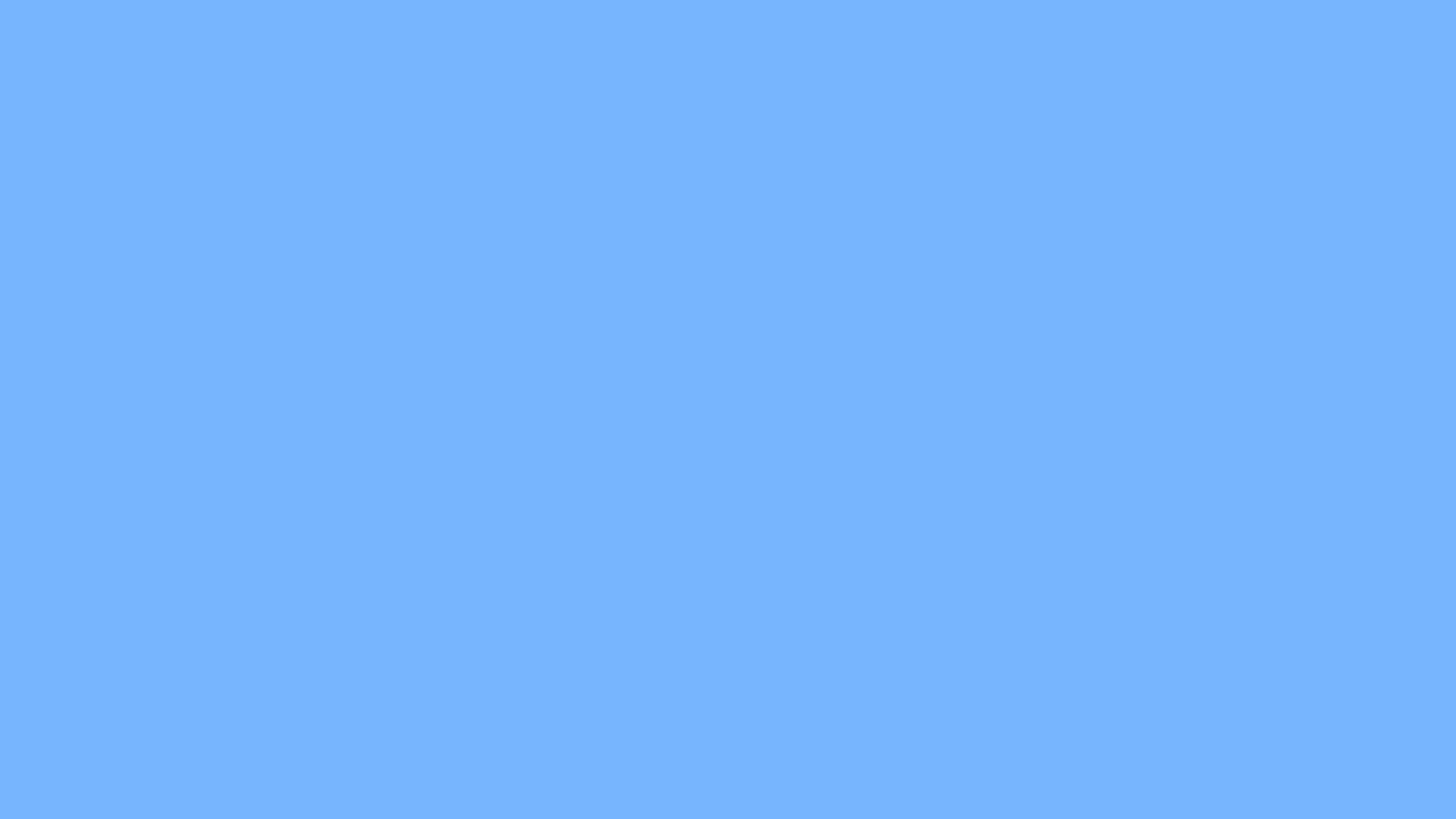 Sky blue screen