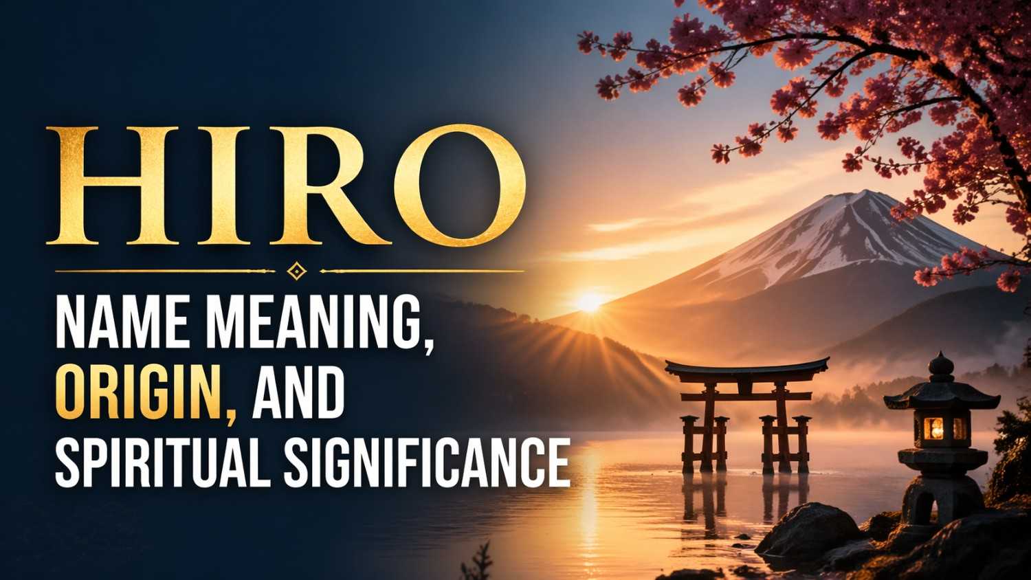 Meaning of hiro