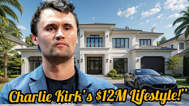 Charlie kirks net worth 2025
