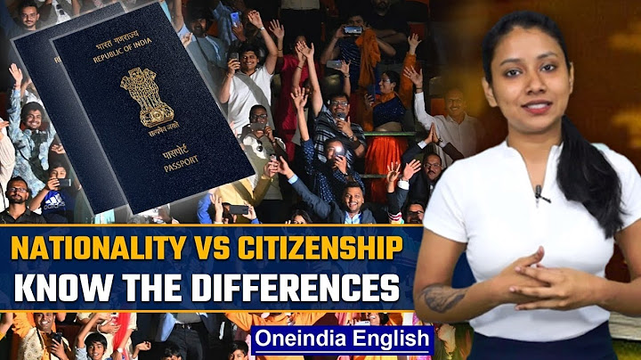 Is nationality same as citizenship