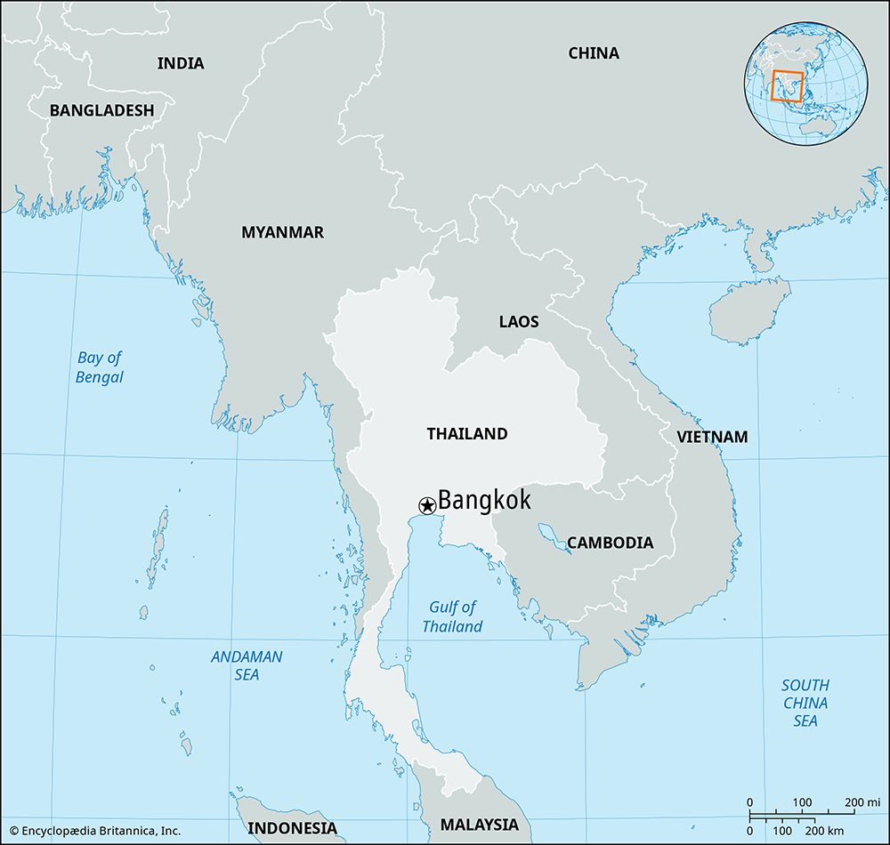 Which country is bangkok