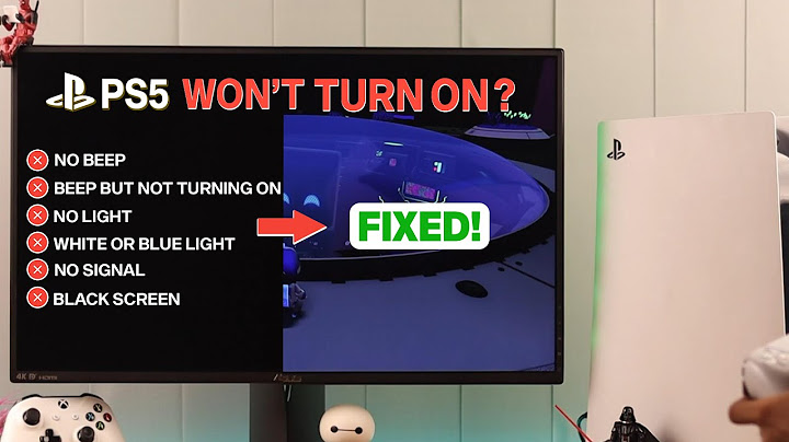 Why is my ps5 not turning on