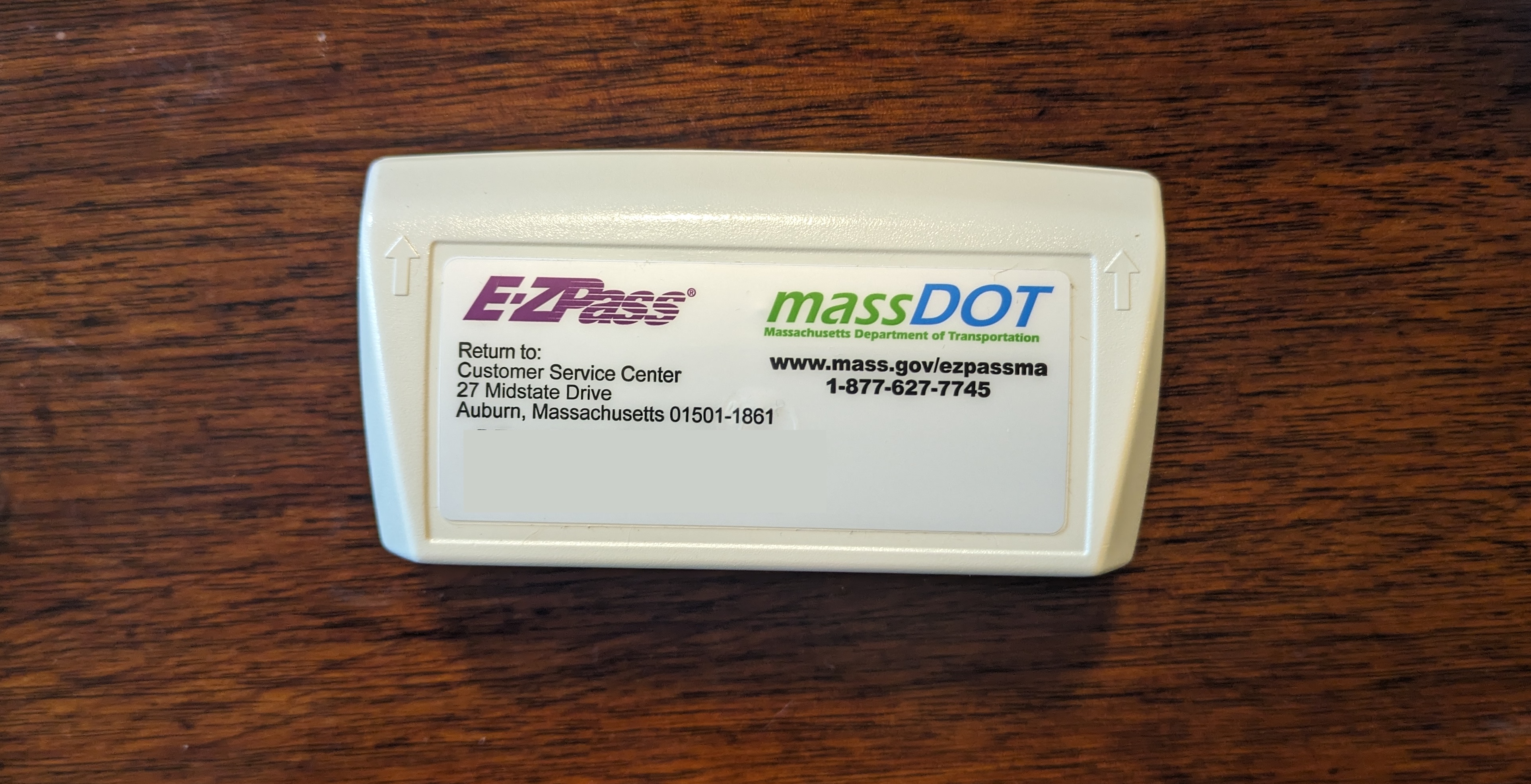 Ez pass drive ma