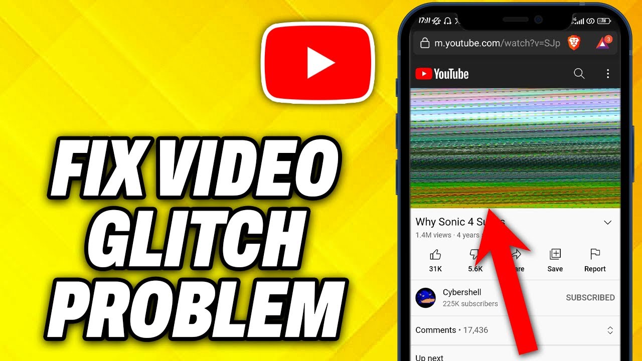 Glitches on youtube