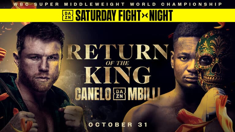 Canelo Fight Card: Main Event and Undercard