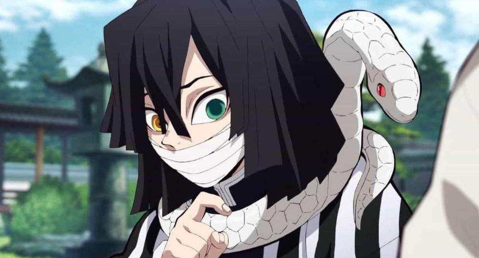 Snake guy in demon slayer
