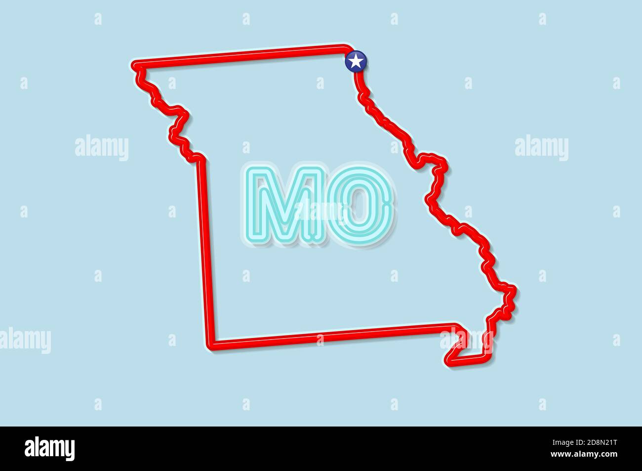 Missouri's postal abbreviation