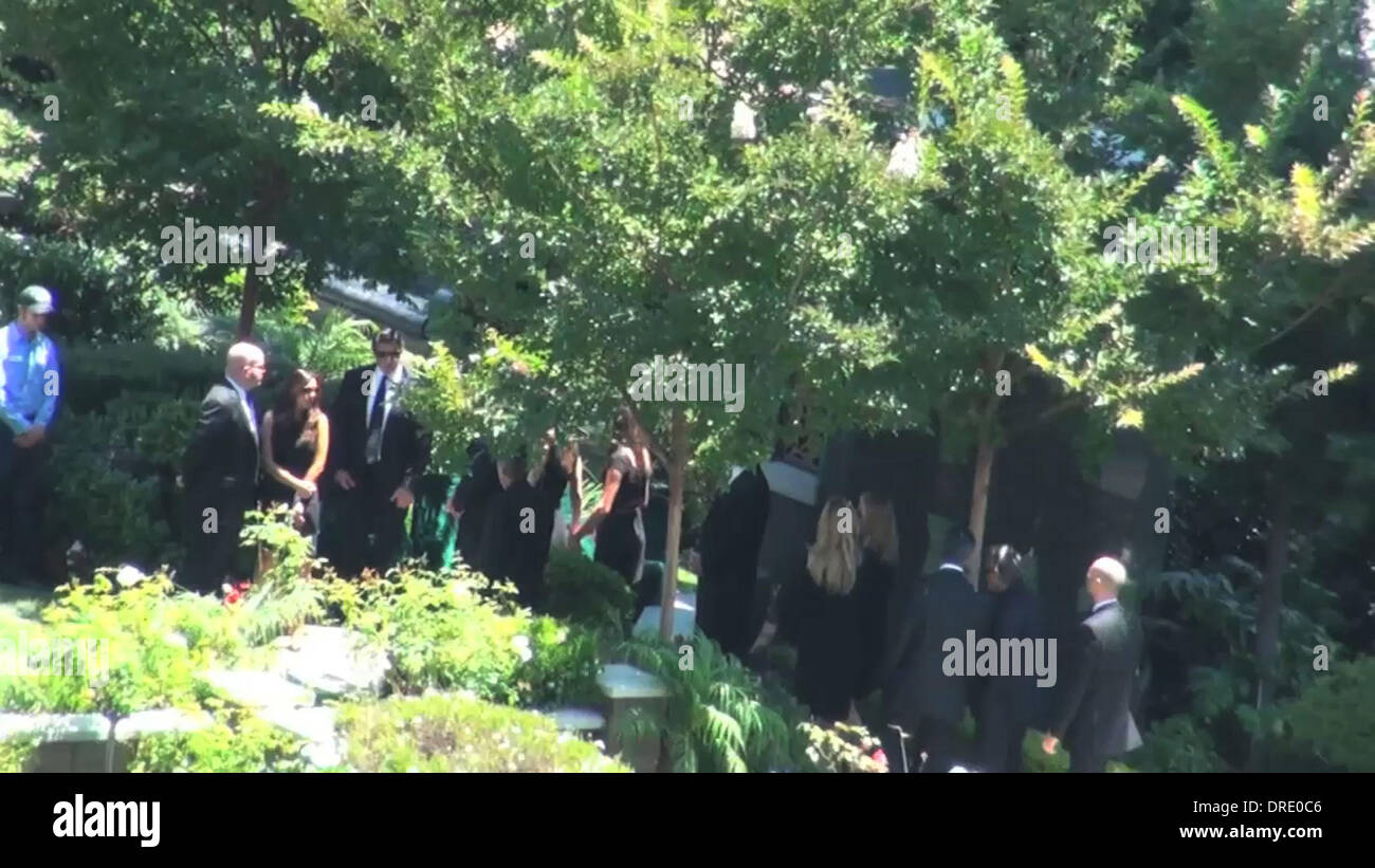 Funeral sylvester stallone son