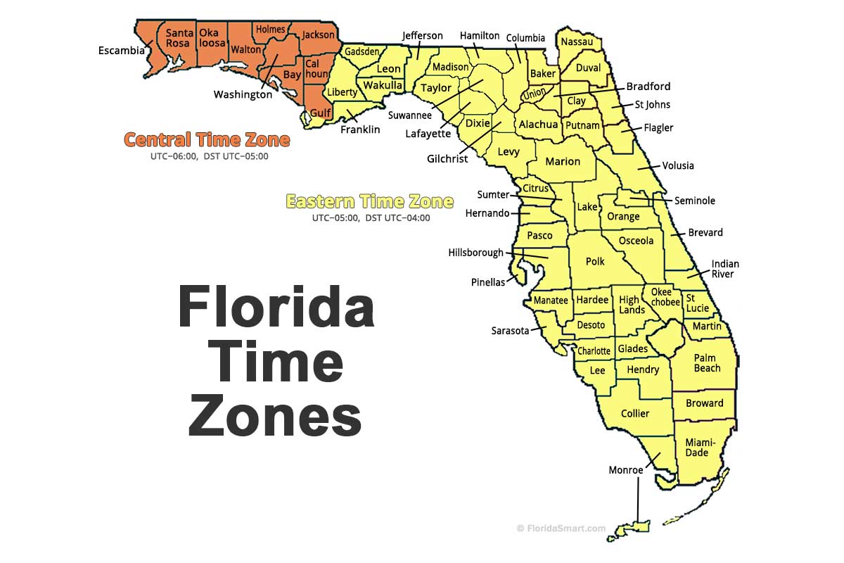 Fl state time zone