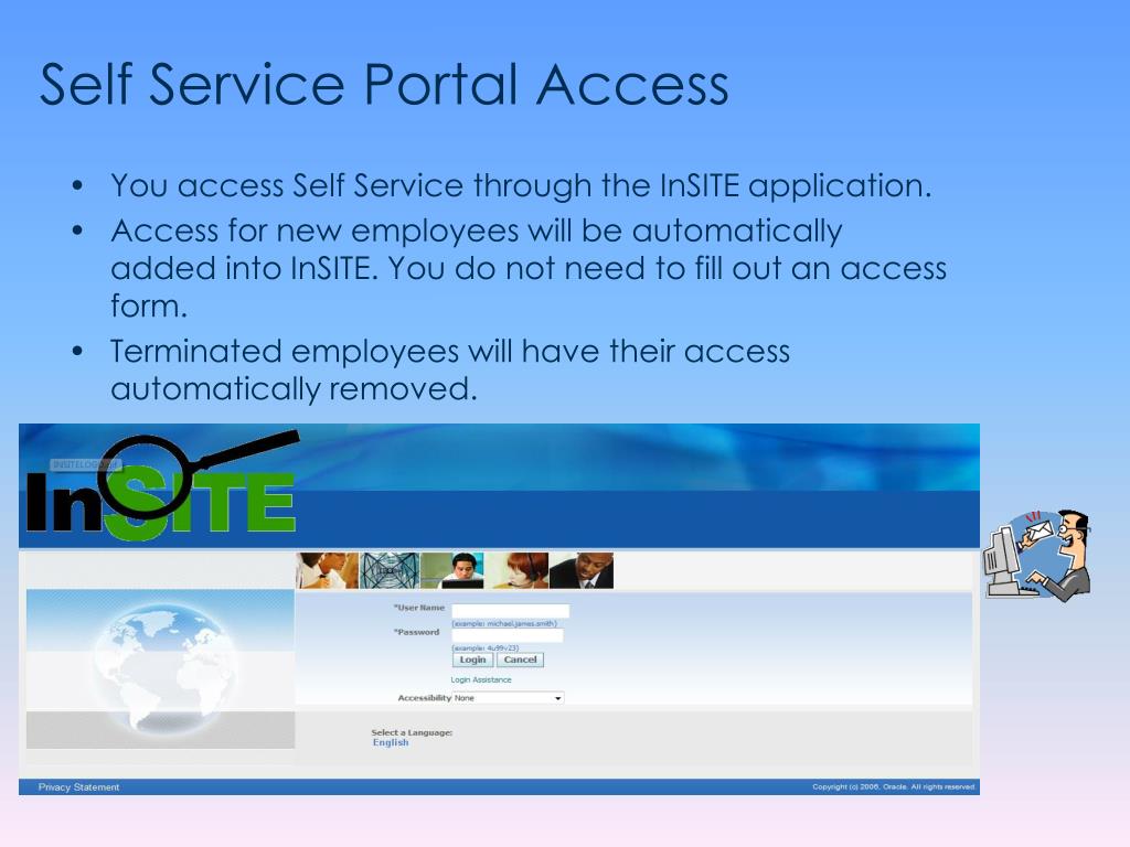 Insite self service