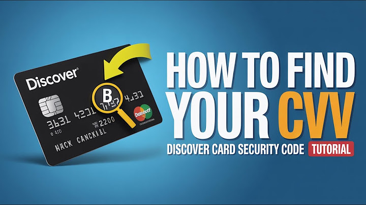Discover security code