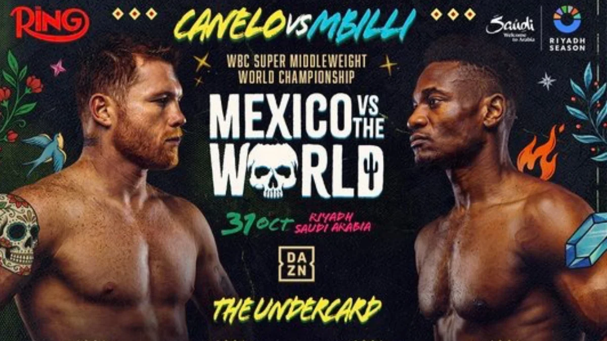 ¿A qué hora pelea Canelo? Horario y transmisión