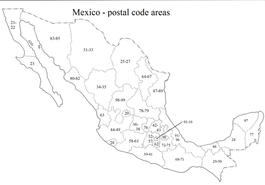 Zip code in cancun mexico