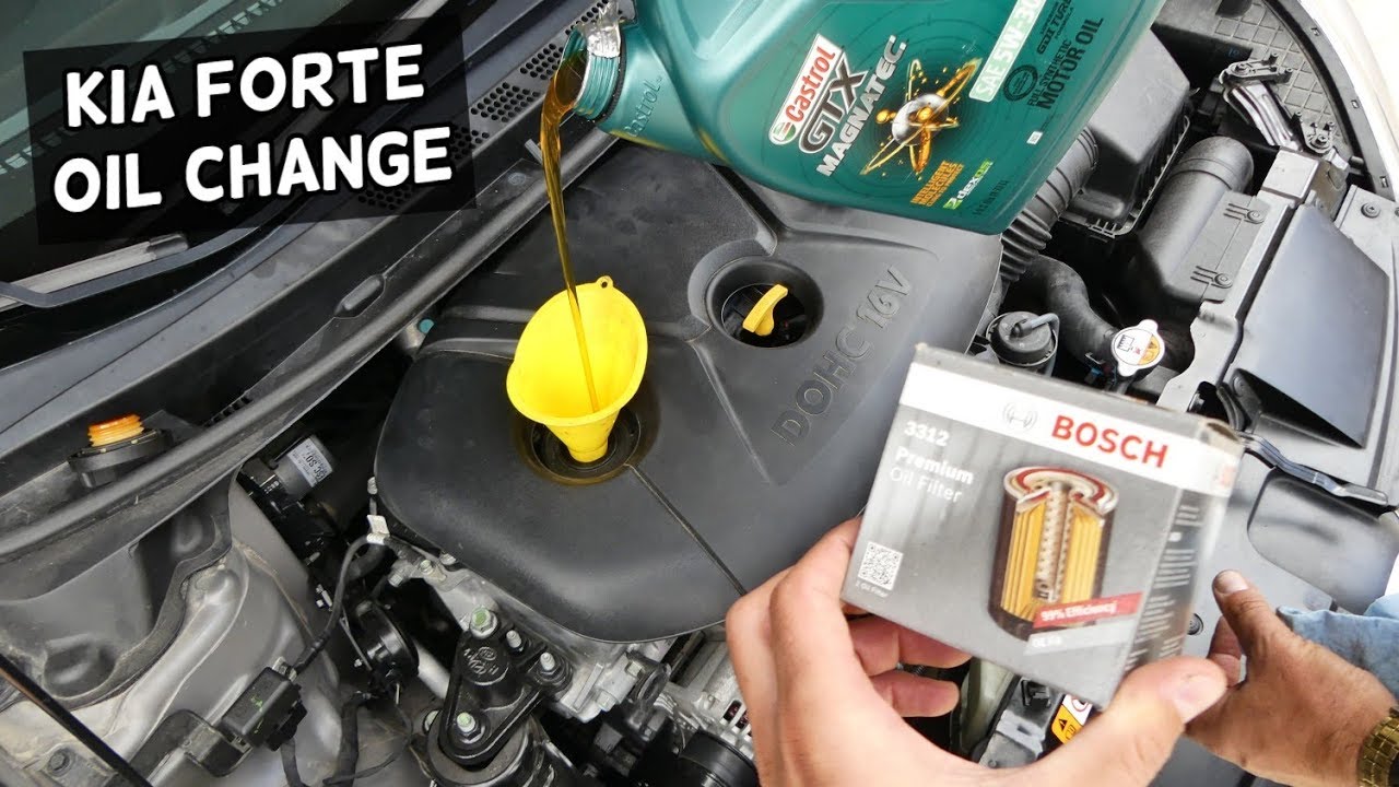 2017 kia forte oil