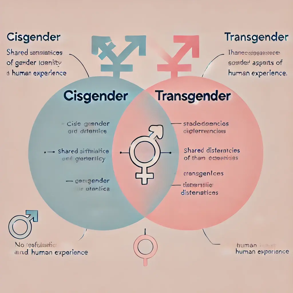 Cisgender vs transgender