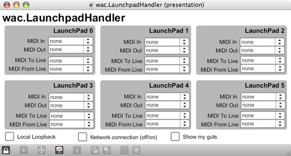 Osc launchpad