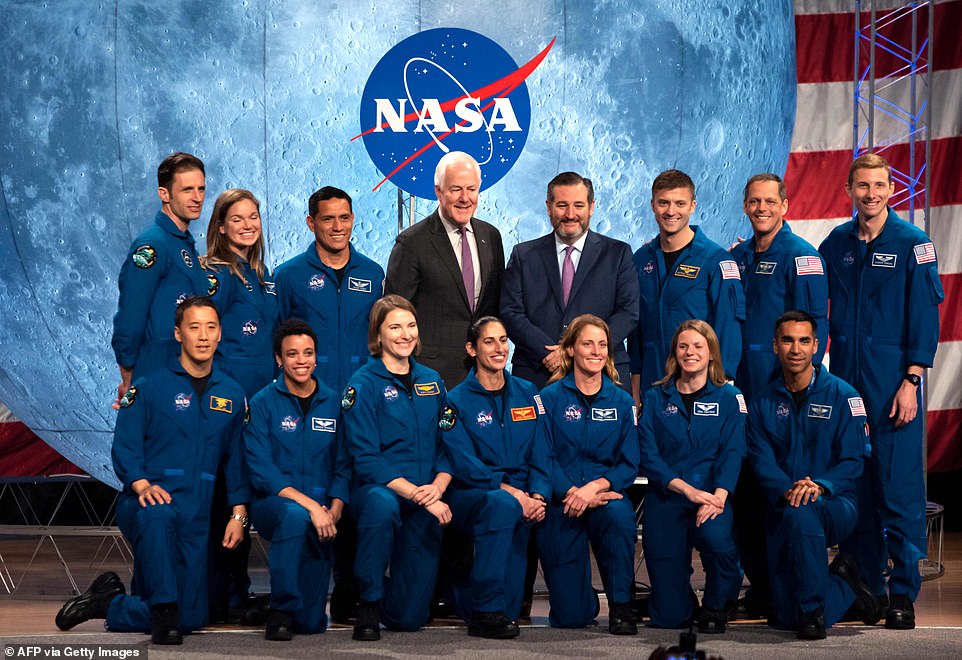 How many astronauts are there