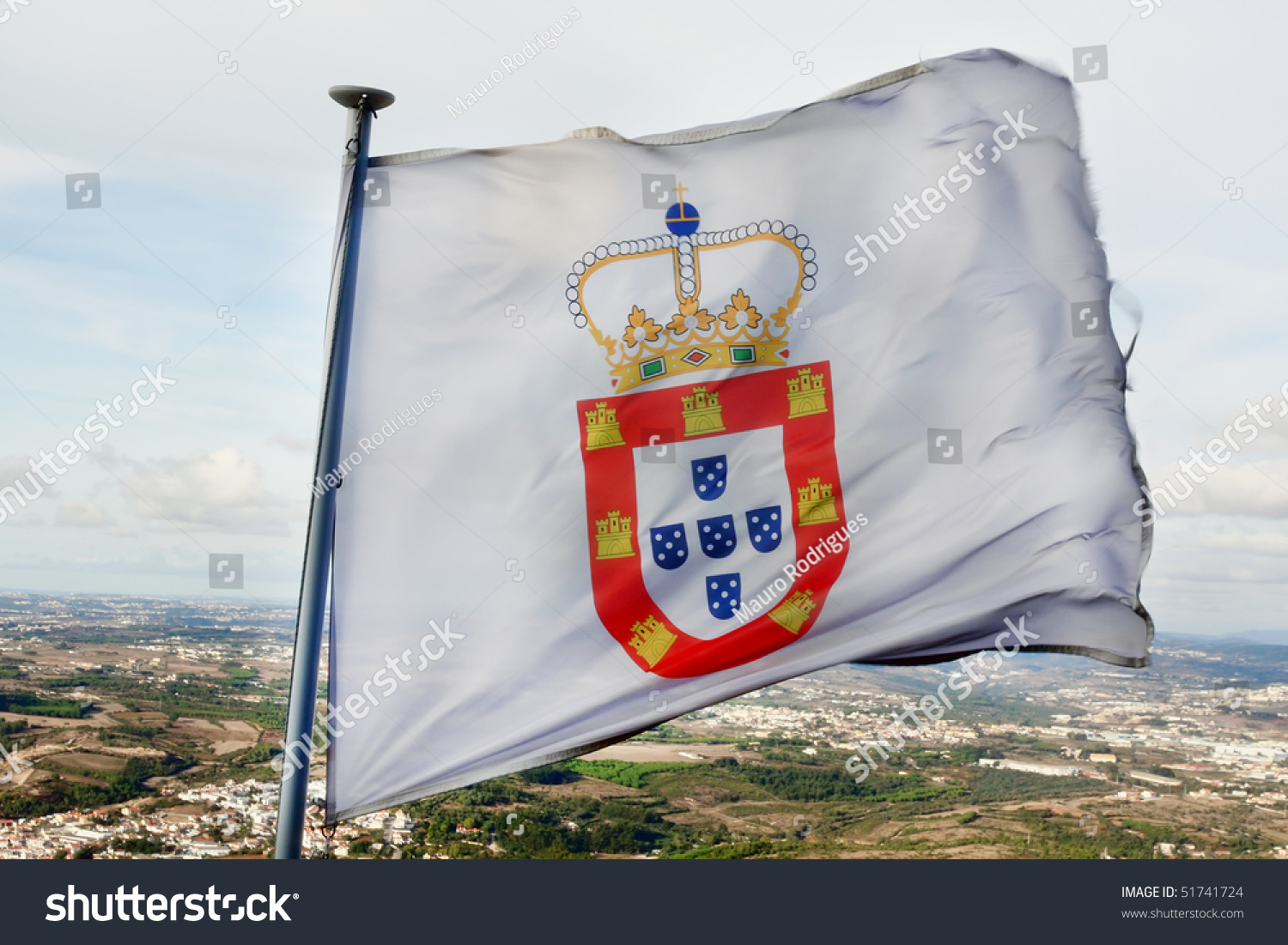 Old flag of portugal