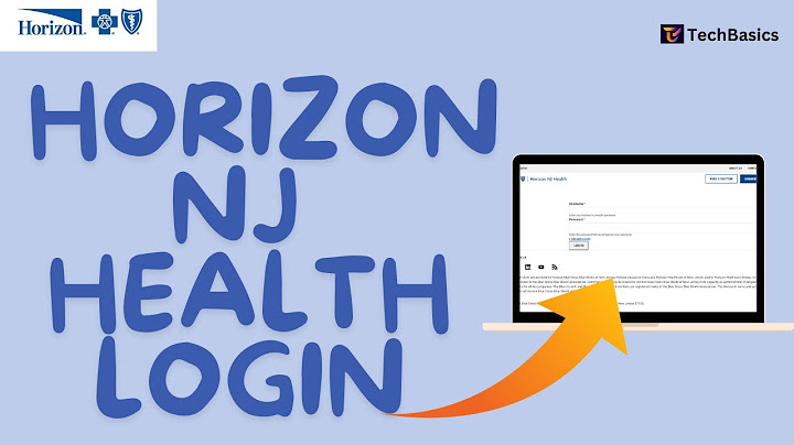 Horizon blue cross log in