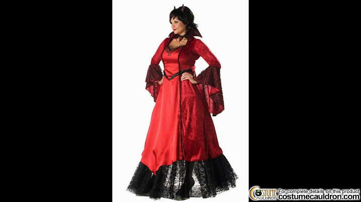 Women’s Devil Costume Ideas With Red and Black Outfits