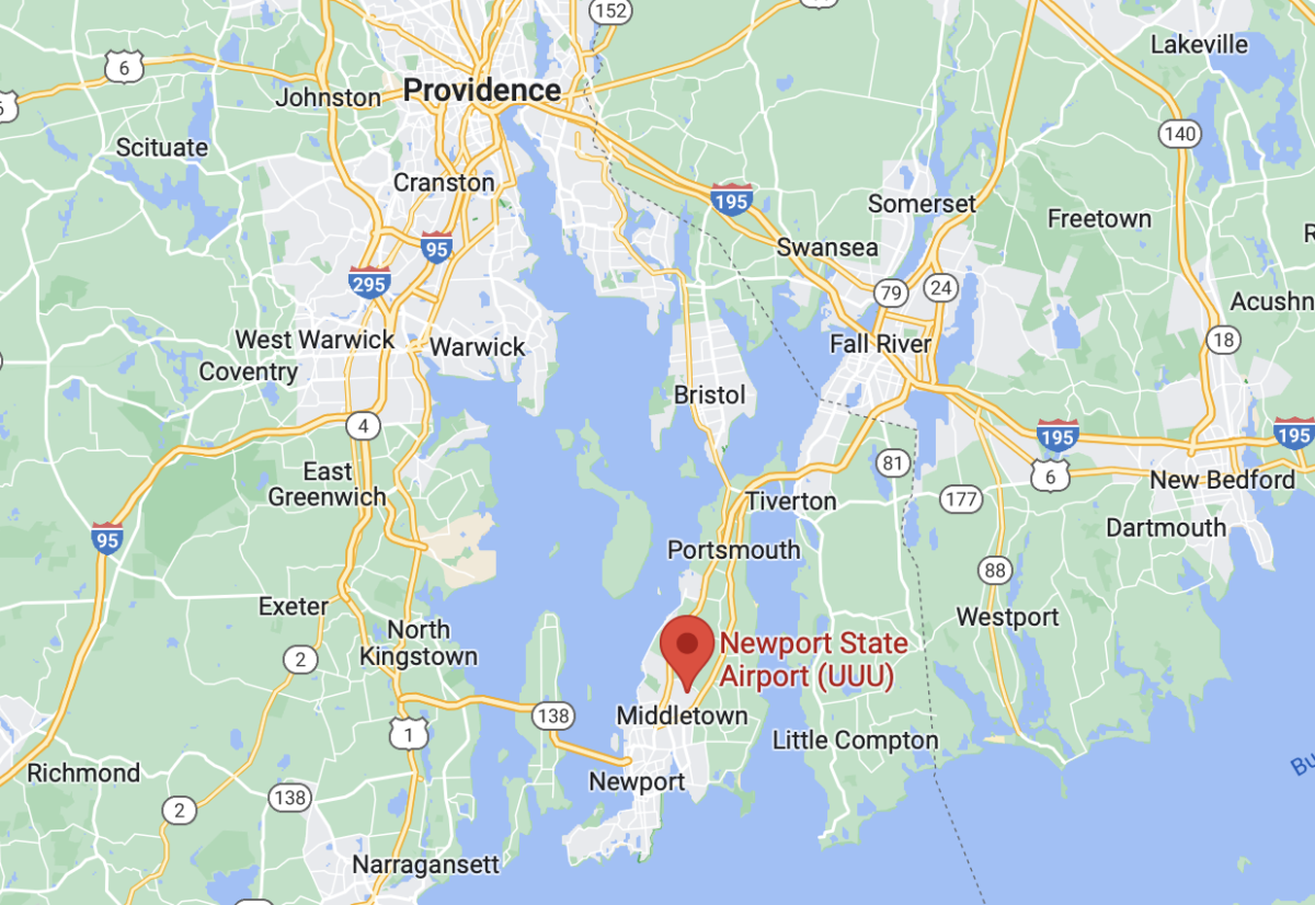 Nearest airport to newport